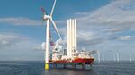 Rendering of Dominion Energy’s Charybdis, the first Jones Act-qualified offshore wind turbine installation vessel in the United States.