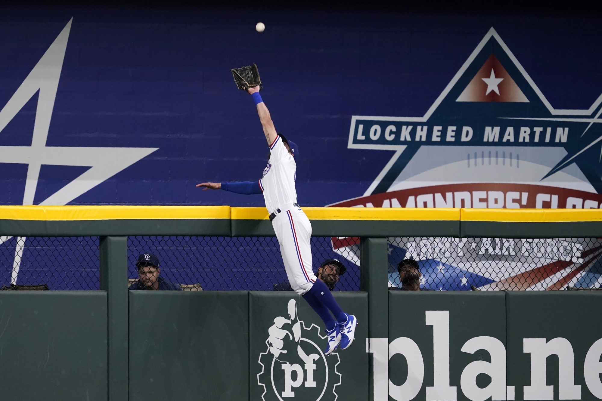 Brett Phillips' leaping catch, 04/12/2023