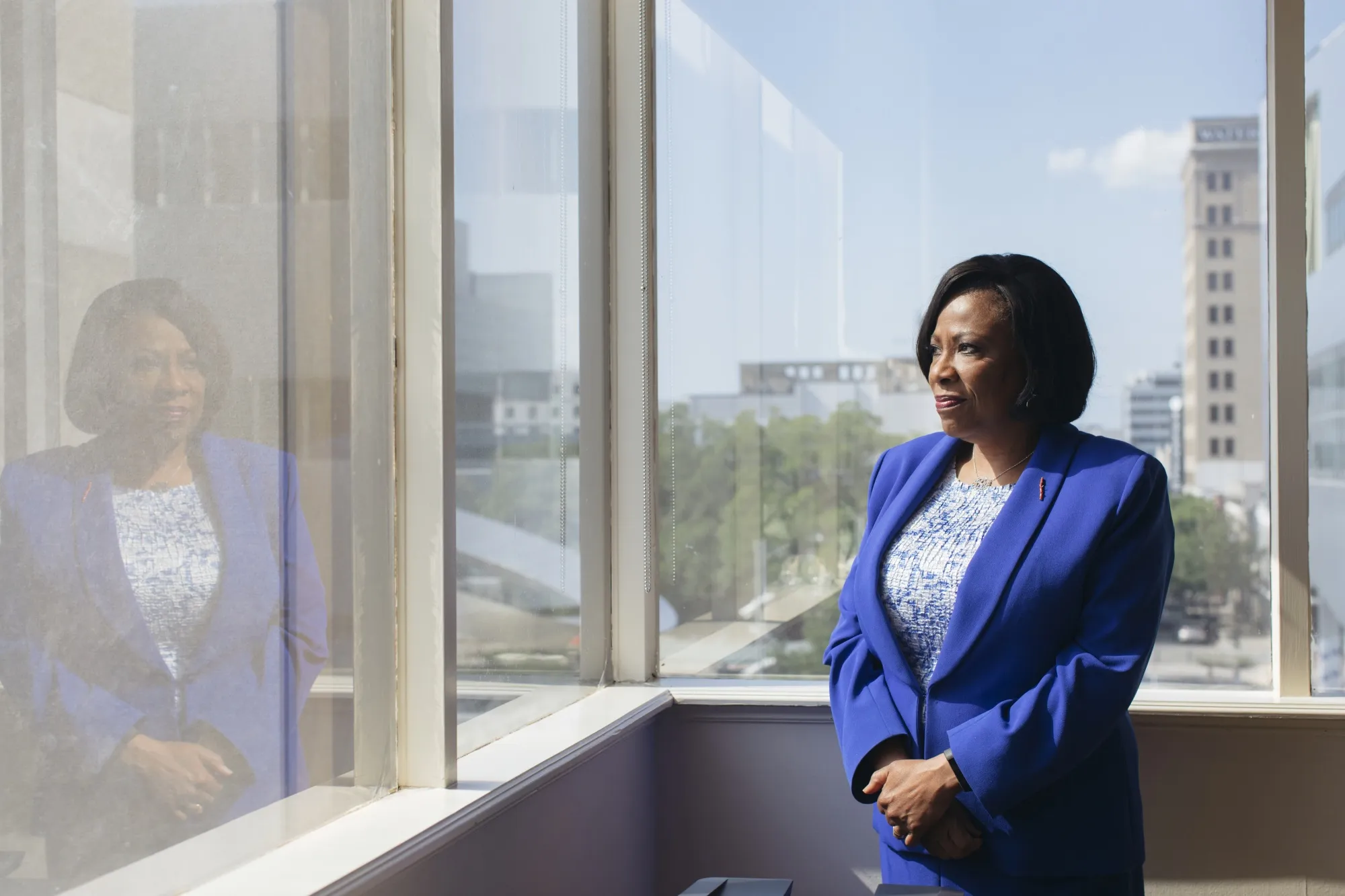 Baton Rouge Mayor-President Sharon Weston Broome sued to stop a well-off slice of the parish from splitting away.
