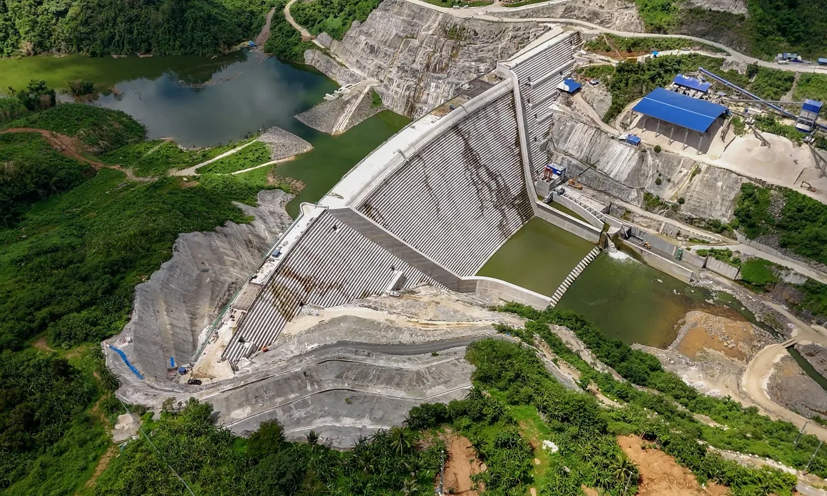 The Upper Wawa Dam.