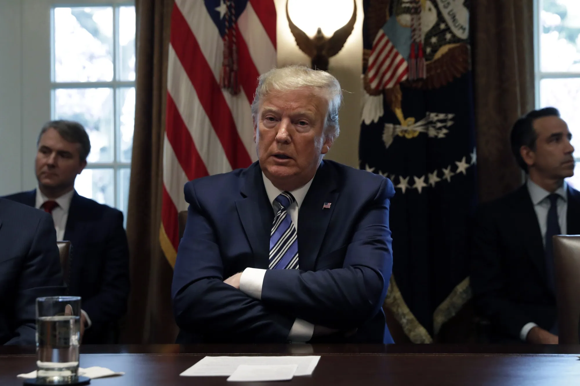 &nbsp;Donald Trump on March 11.