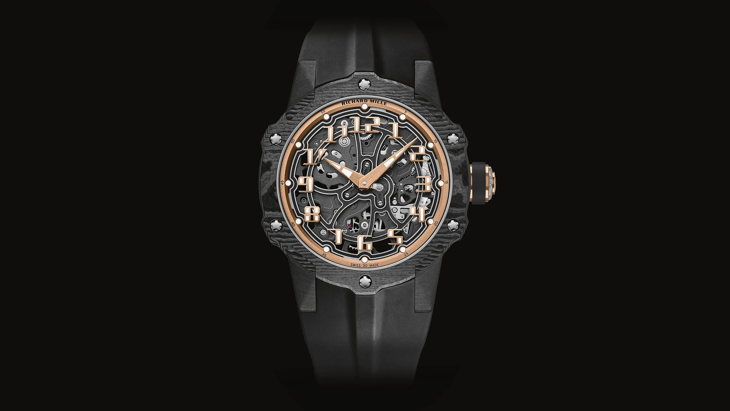 Richard Mille 33 2 A Wonder of Rose Gold and Carbon Fiber Bloomberg