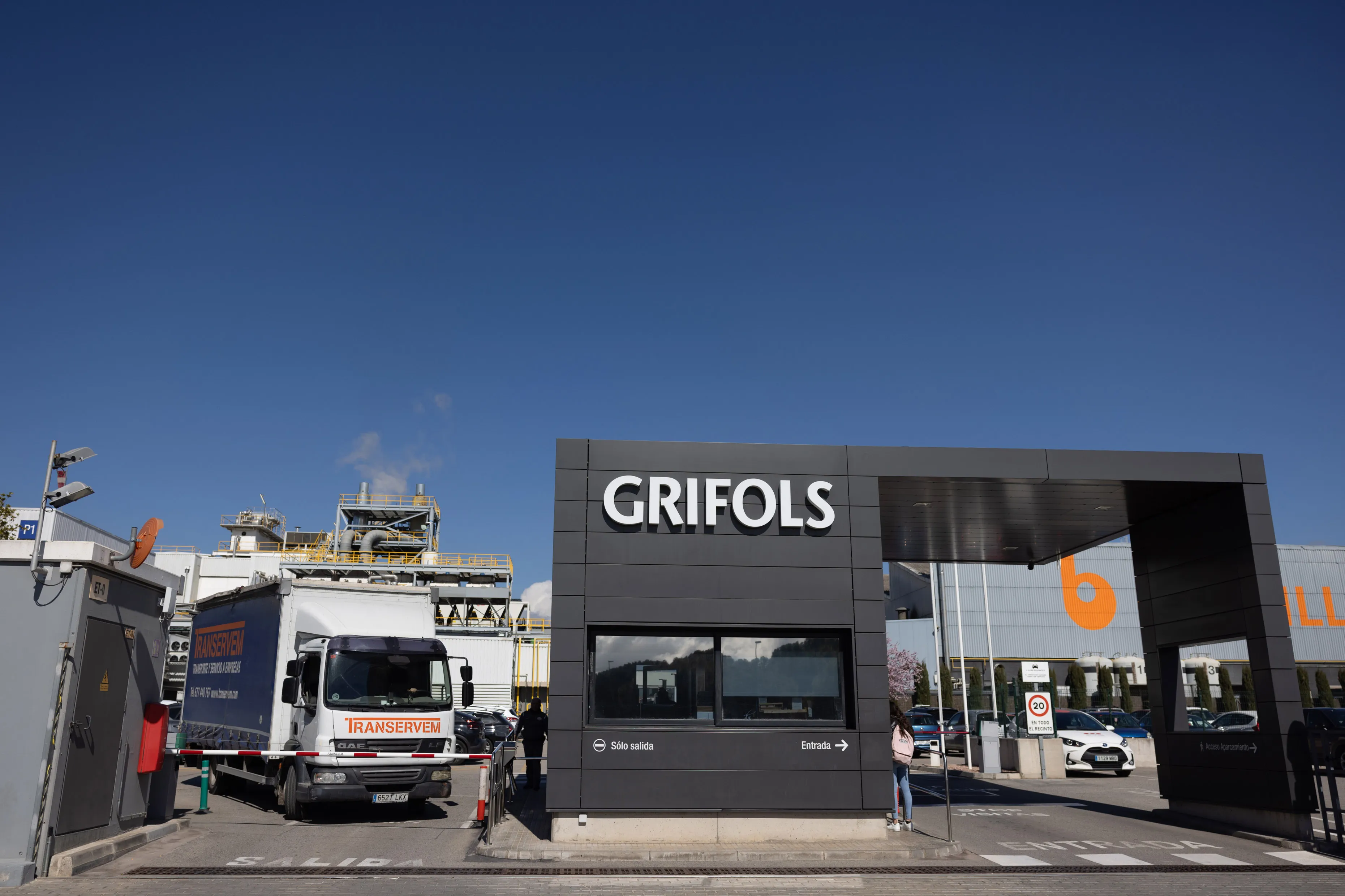A Grifols SA facility in Barcelona.&nbsp;