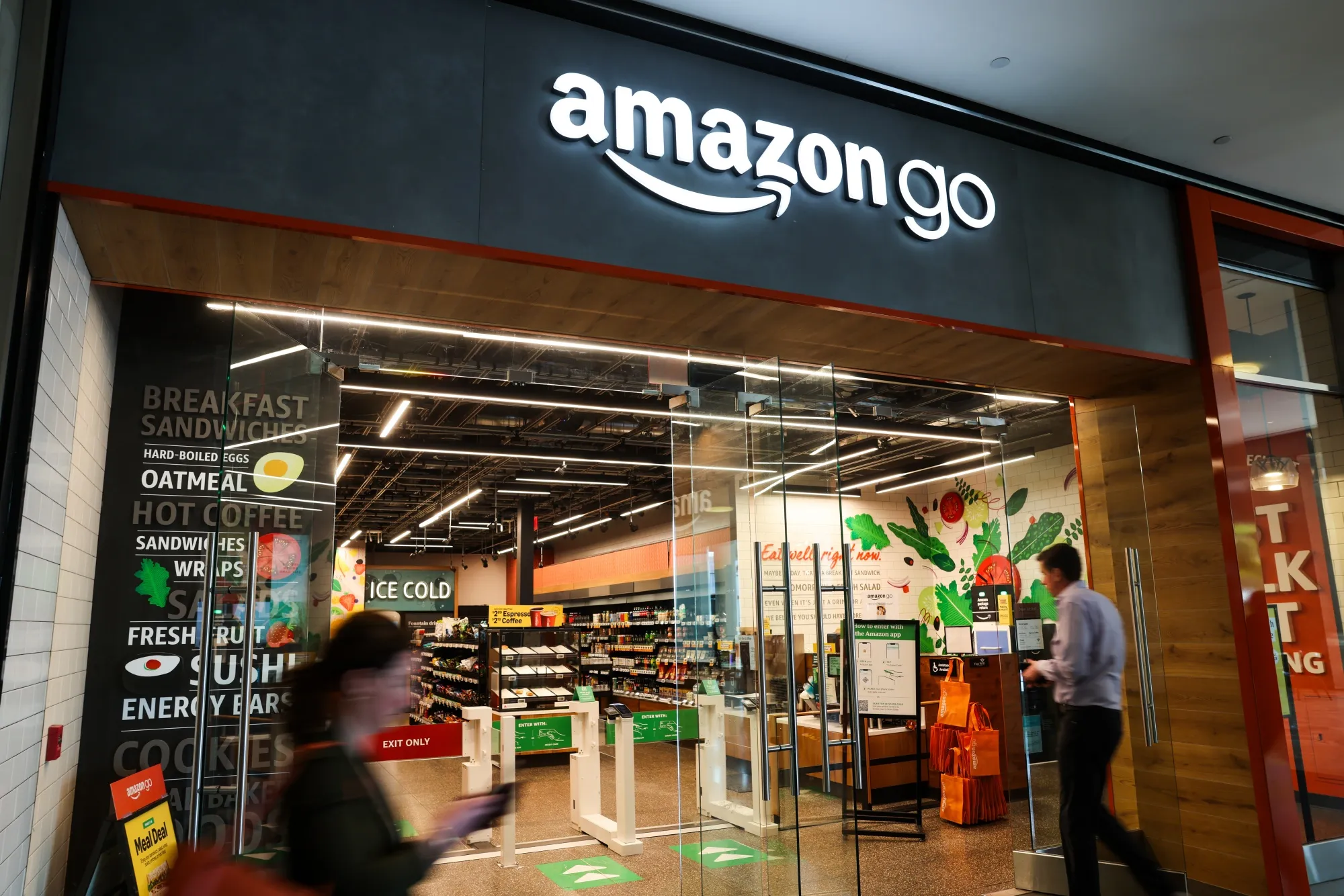 NYマンハッタンのアマゾン・ゴー店舗