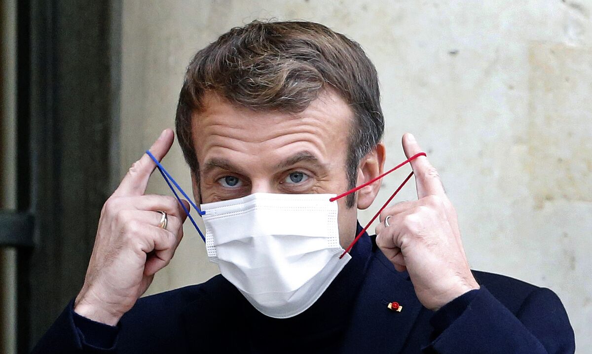 Emmanuel <b>Macron</b>,France,Europe,Marine Le Pen,Coronavirus,Jean Castex,Governm...