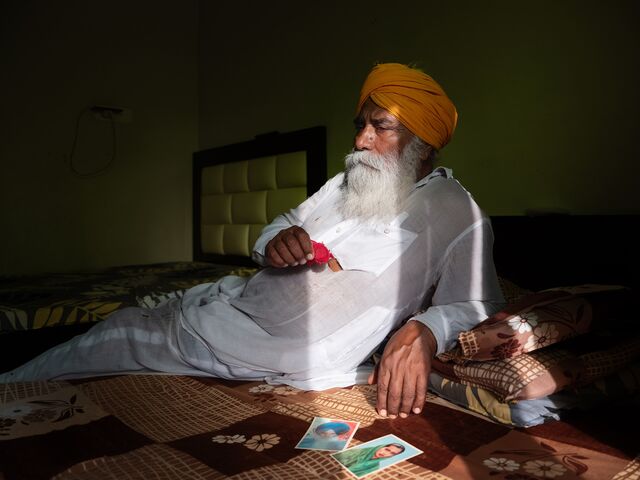 Farming can be a debt trap for small producers like Nirmal Singh, 52, who grows rice during monsoon season and wheat during winter months. His elder son killed himself in 2016, after a bank official told him his father would be arrested if a loan was not paid back. "Even after so many years, we are not able to get rid of the debt. Farming is not at all profitable. Yields are less and costs are rising every year." He estimates his debt amounts to 400,000 rupees ($4,802), including the advance from commission agents or brokers in grain markets around this time of the year, before the harvesting of monsoon-sown crops. The money is typically used for school fees and household expenses.