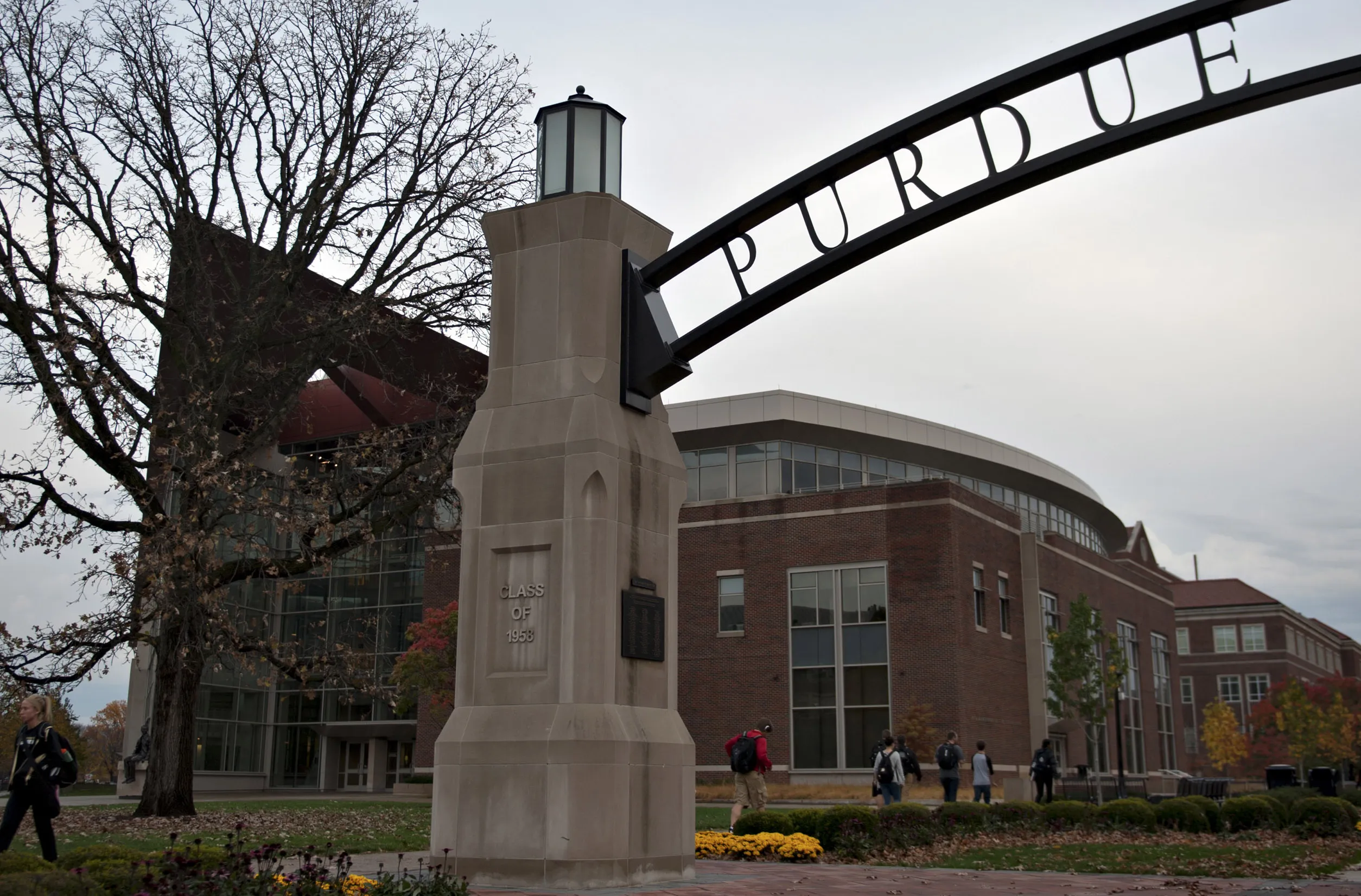 Purdue University campus in West Lafayette, Indiana.