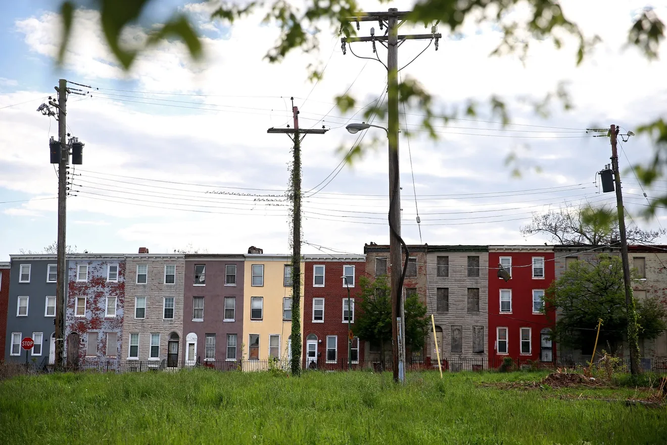 Homes&nbsp;in Baltimore, Maryland.&nbsp;