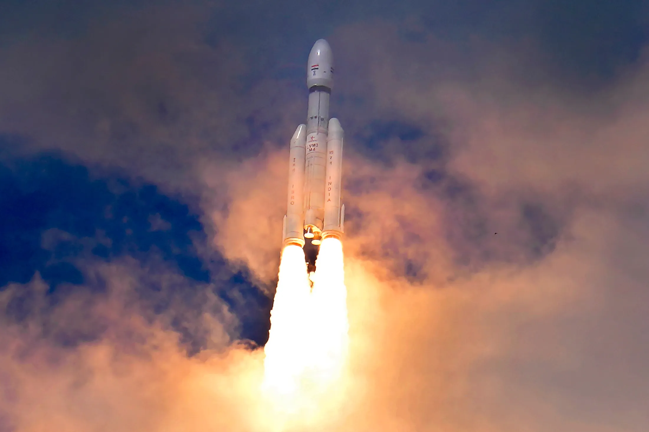 India's Chandrayaan-3 lunar mission launch in 2023.