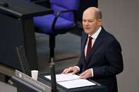 Germany's Chancellor Olaf Scholz News Conference