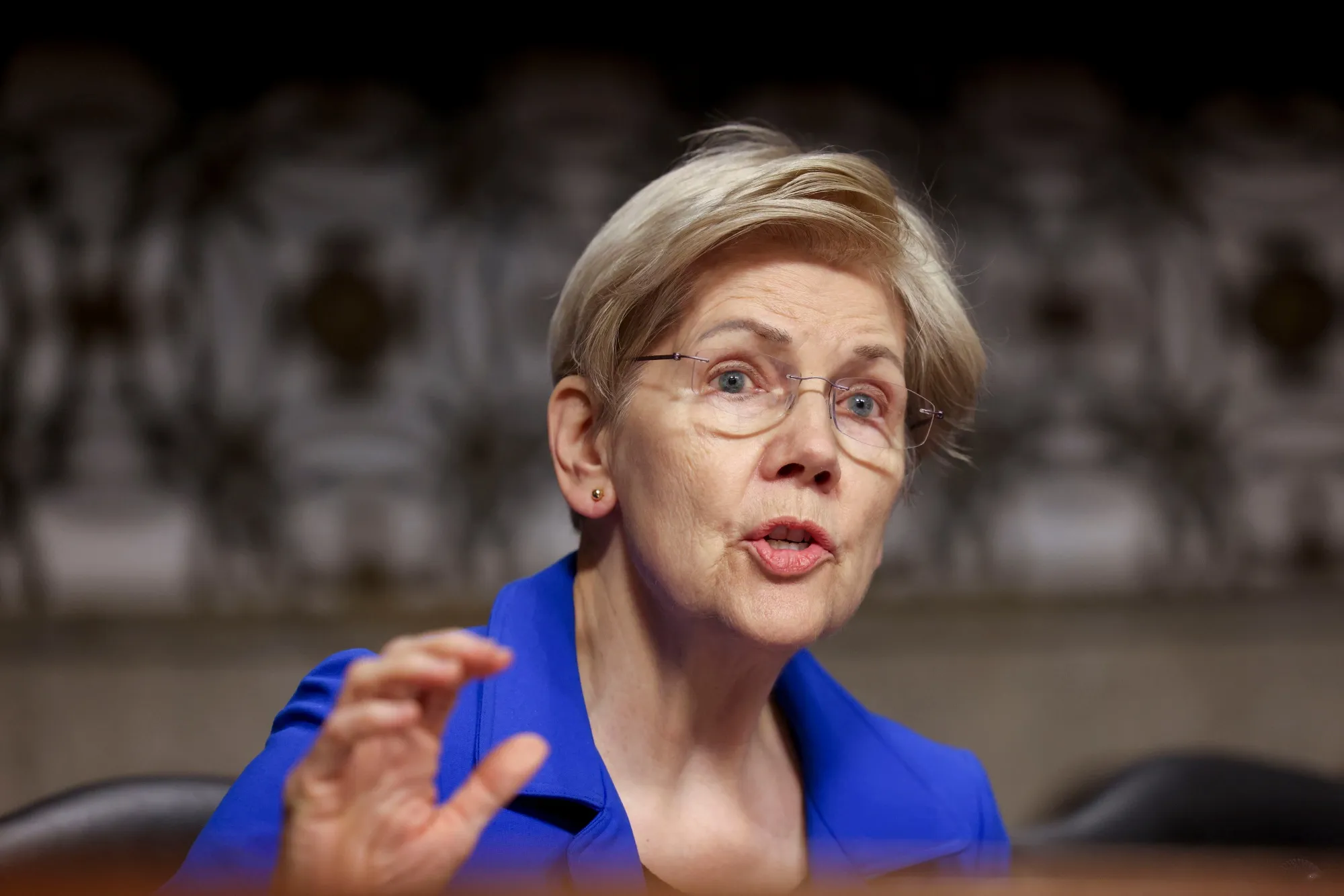 Senator Elizabeth Warren, a Democrat from Massachusetts
