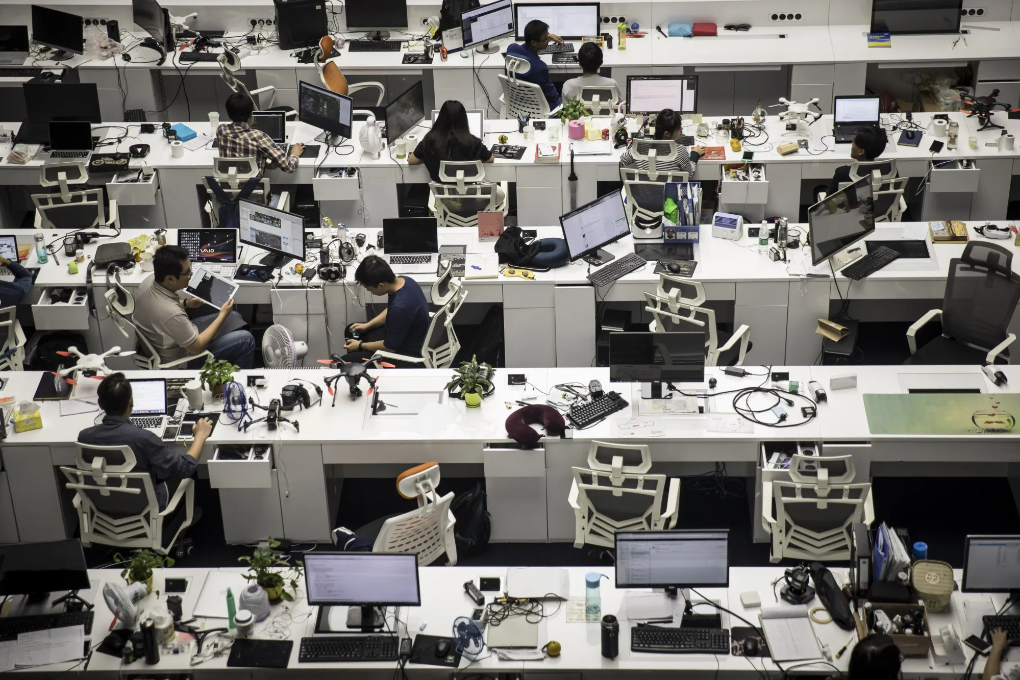 Inside EHang Inc.'s Drone-Testing Facility