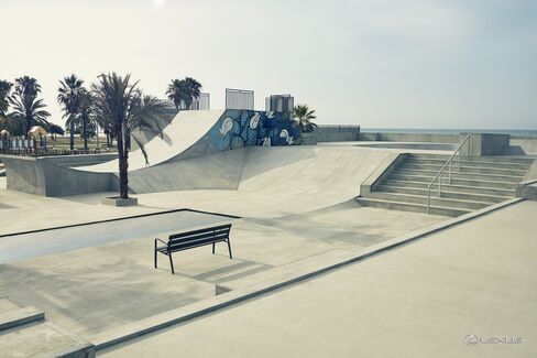 Lexus and Evico installed magnets throughout a skate park in Barcelona to create a test bed for their hoverboard.