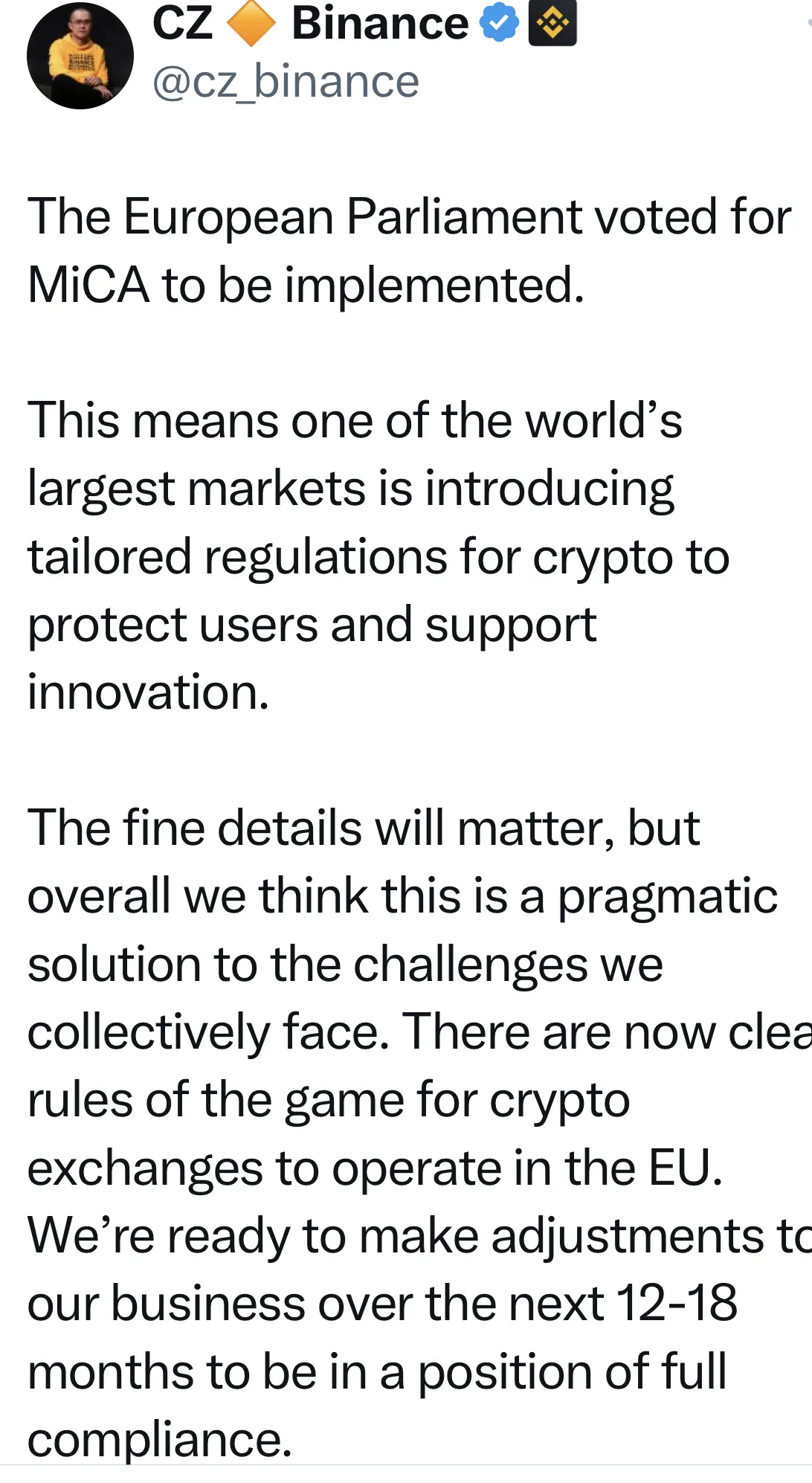 Crypto Wants Its Own Rules, and the EU Obliges with MiCA - Bloomberg