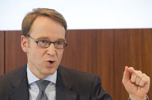Deutsche Bundesbank President Jens Weidmann Attends German Central Bank's Annual News Conference