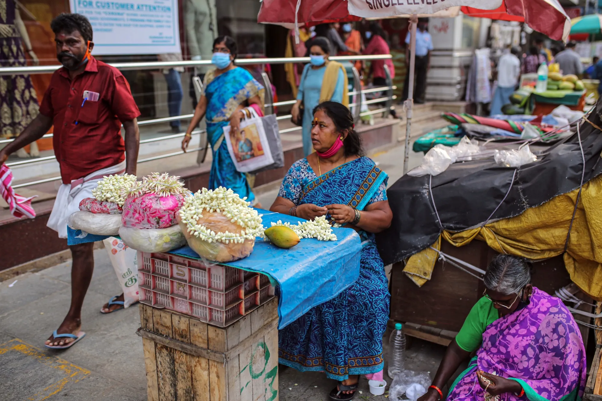 General Views In Chennai As Top Hospital Chain Says India Is Well Prepared for Next Wave