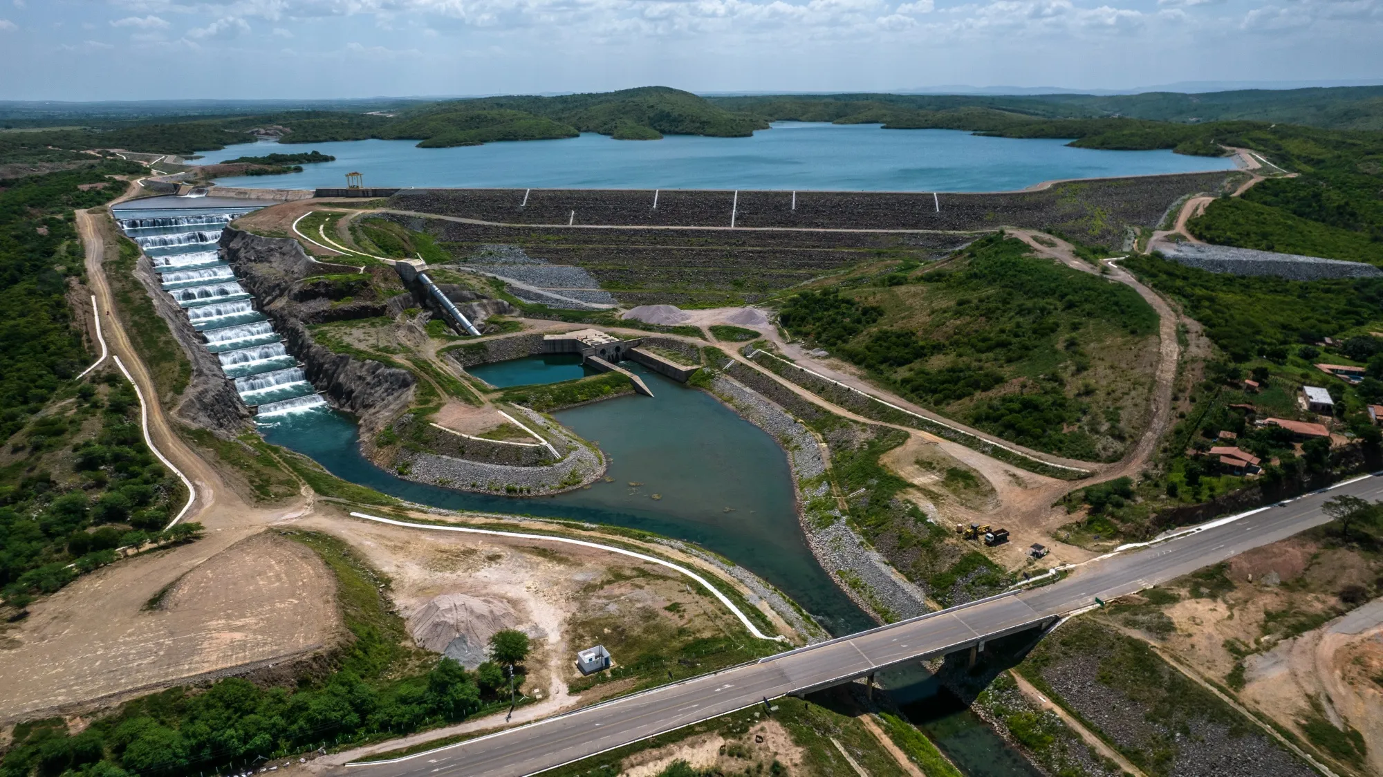 Brazil’s Sao Francisco River irrigation project near Penaforte in the northeastern state of Ceara. Brazil’s economy is reaping the fruits of billions of dollars invested in infrastructure over the past two decades.