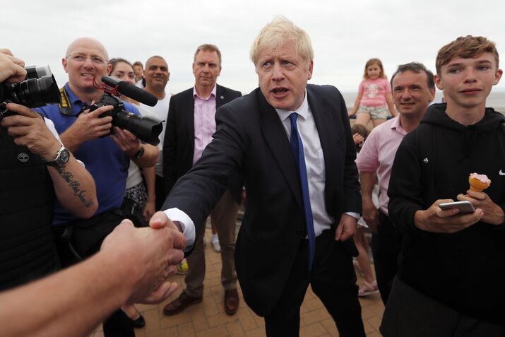Boris Johnson Conservative Party Leadership Campaign Tour