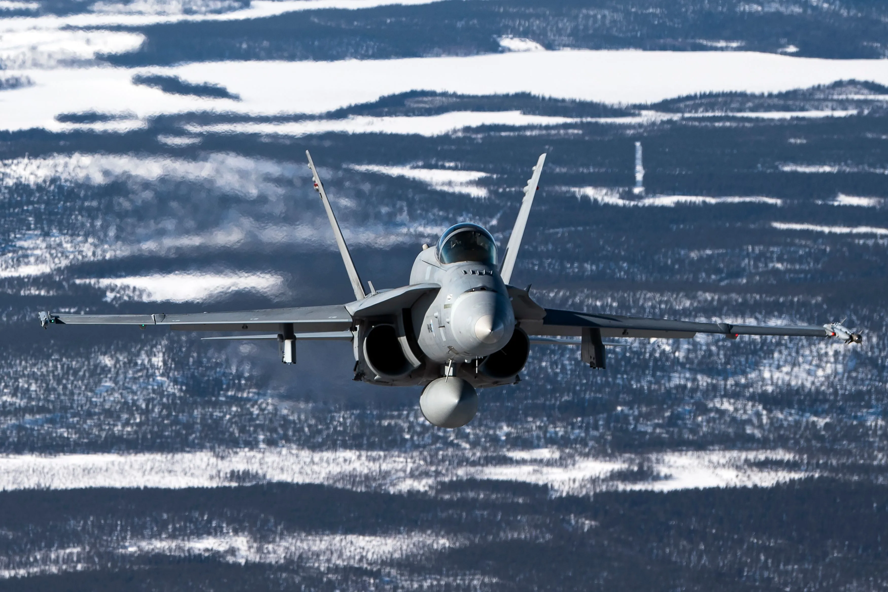 Finland’s air force has it down cold.