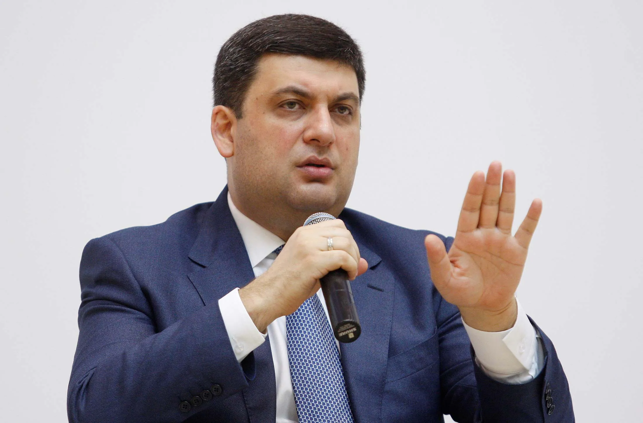 Ukrainian Prime Minister Volodymyr Groysman
