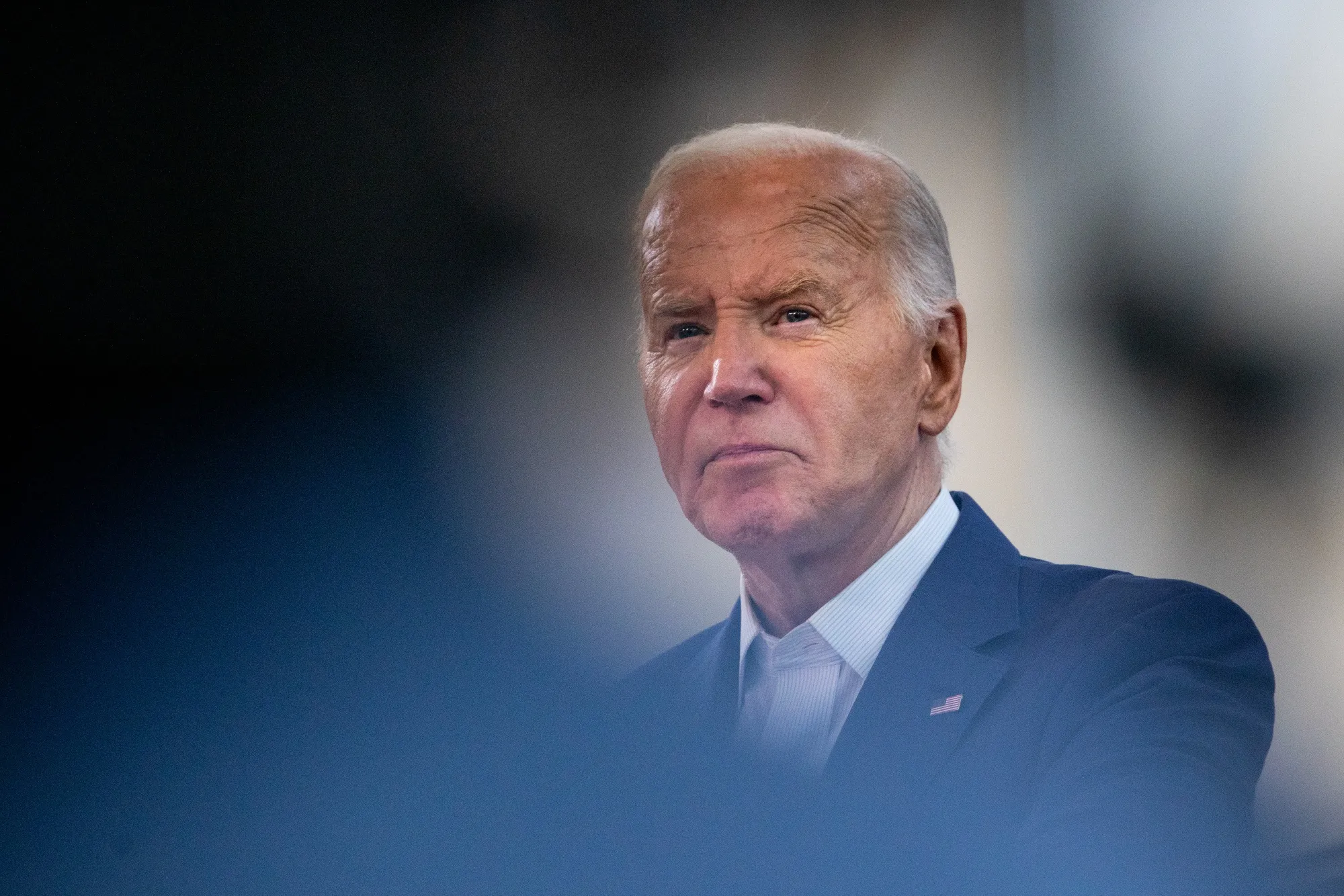 Joe Biden during a campaign event in Detroit, Michigan, on July 12.