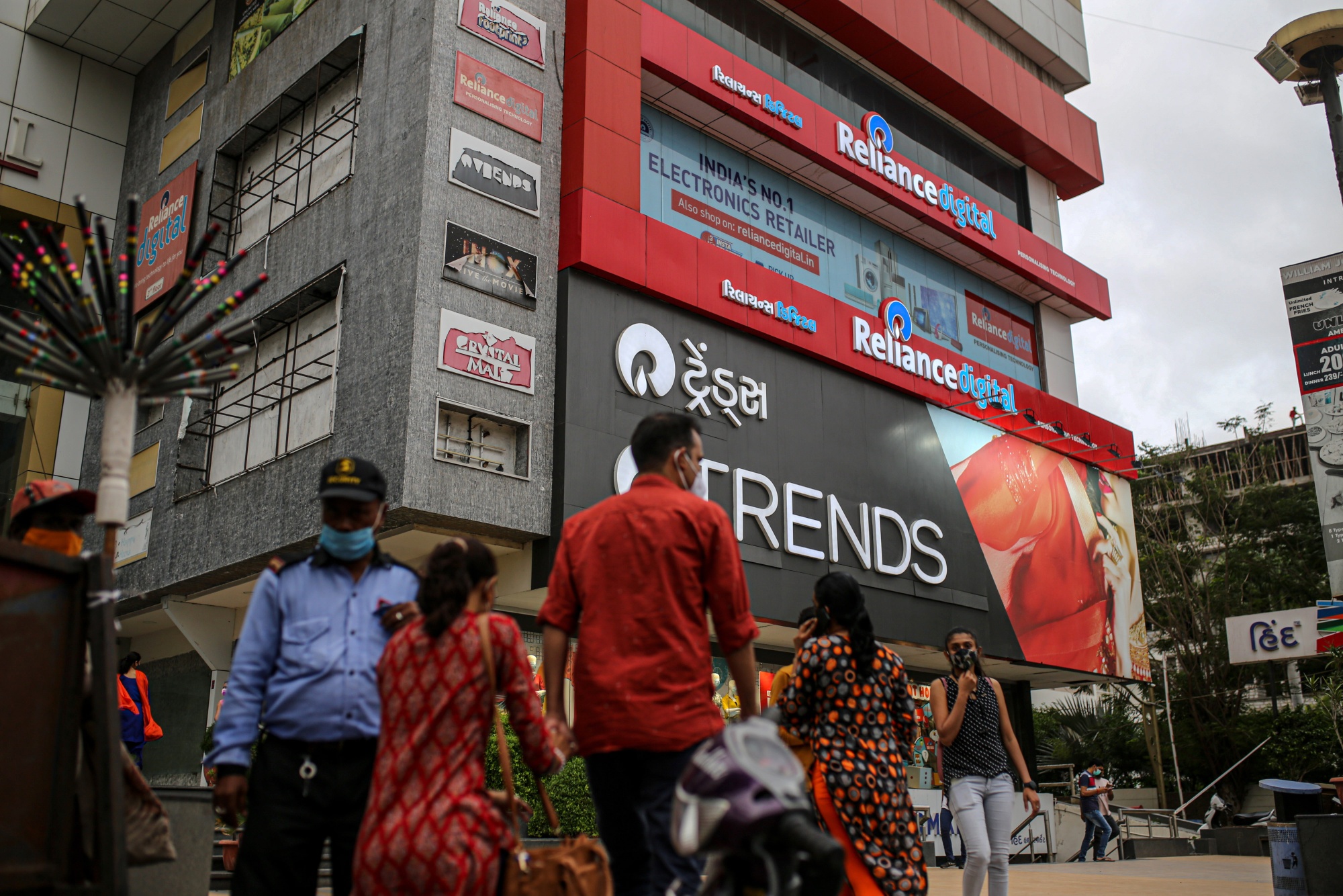 The Reliance Mall in Jamnagar. 