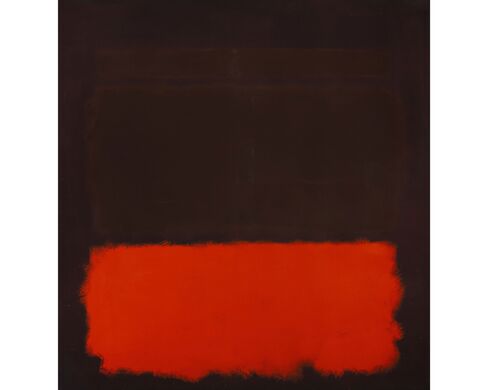 Mark Rothko, No. 6 / Sienna, Orange on Wine, 1962