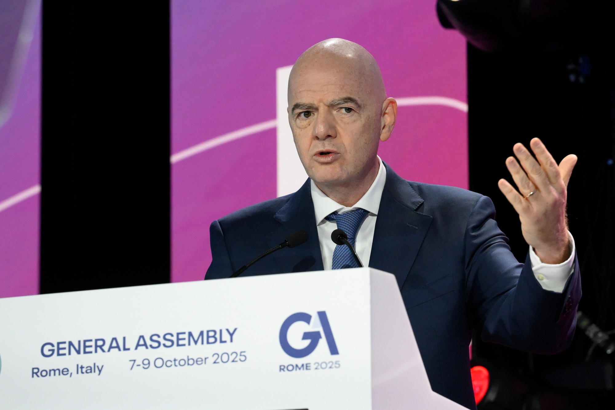FIFA President Gianni Infantino Photographer: Fabrizio Corradetti&#x2F;LaPress&#x2F;AP
