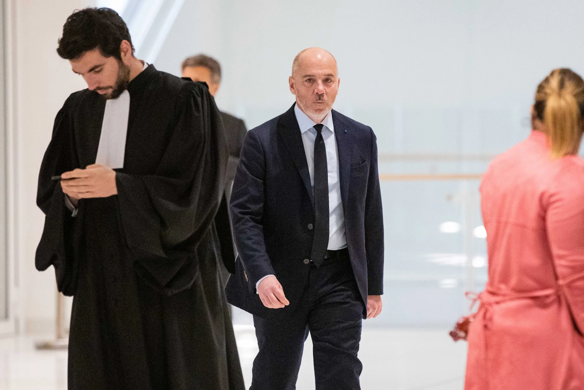 Stephane Richard at court on March 20.