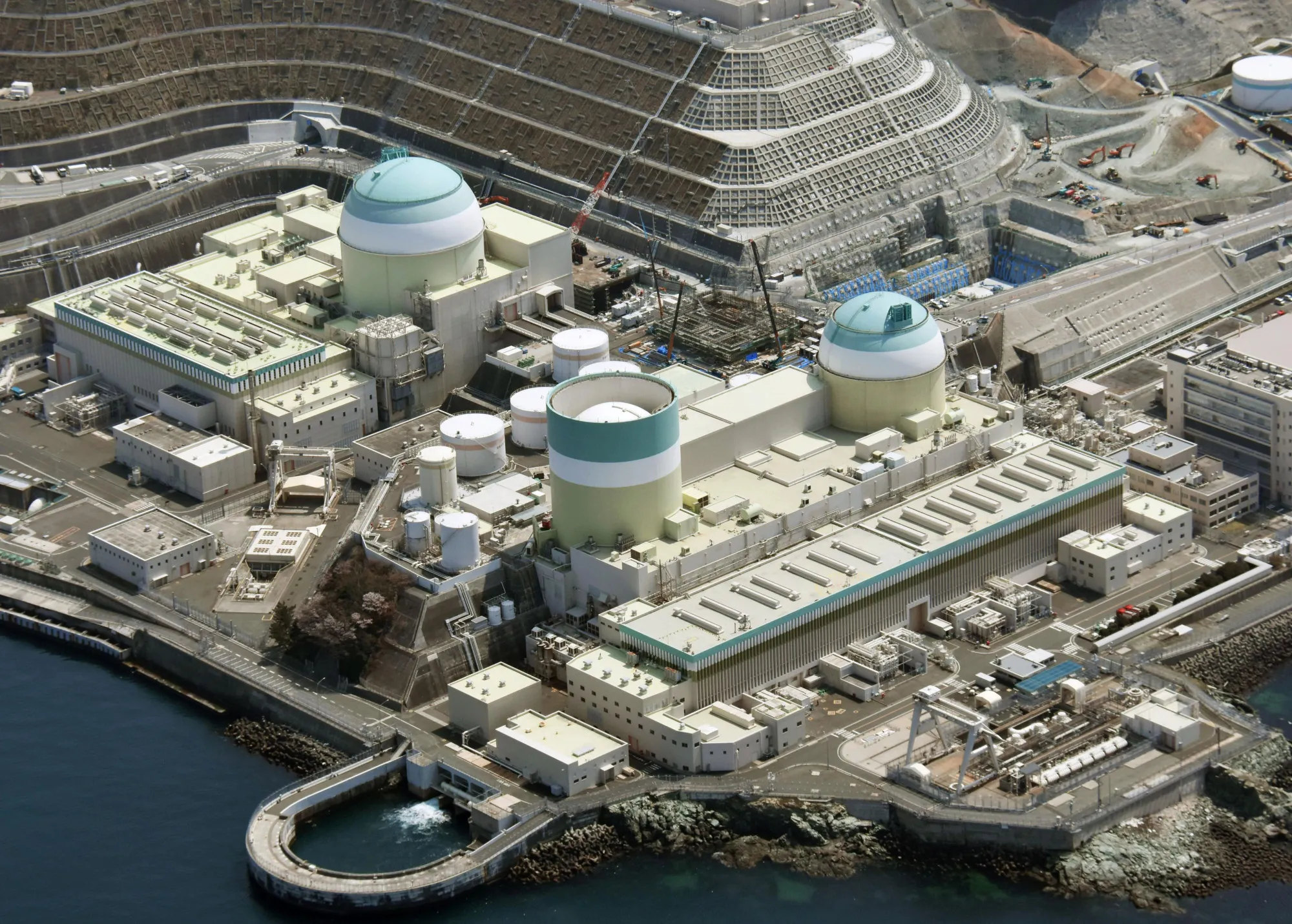 Ikata nuclear power plant.