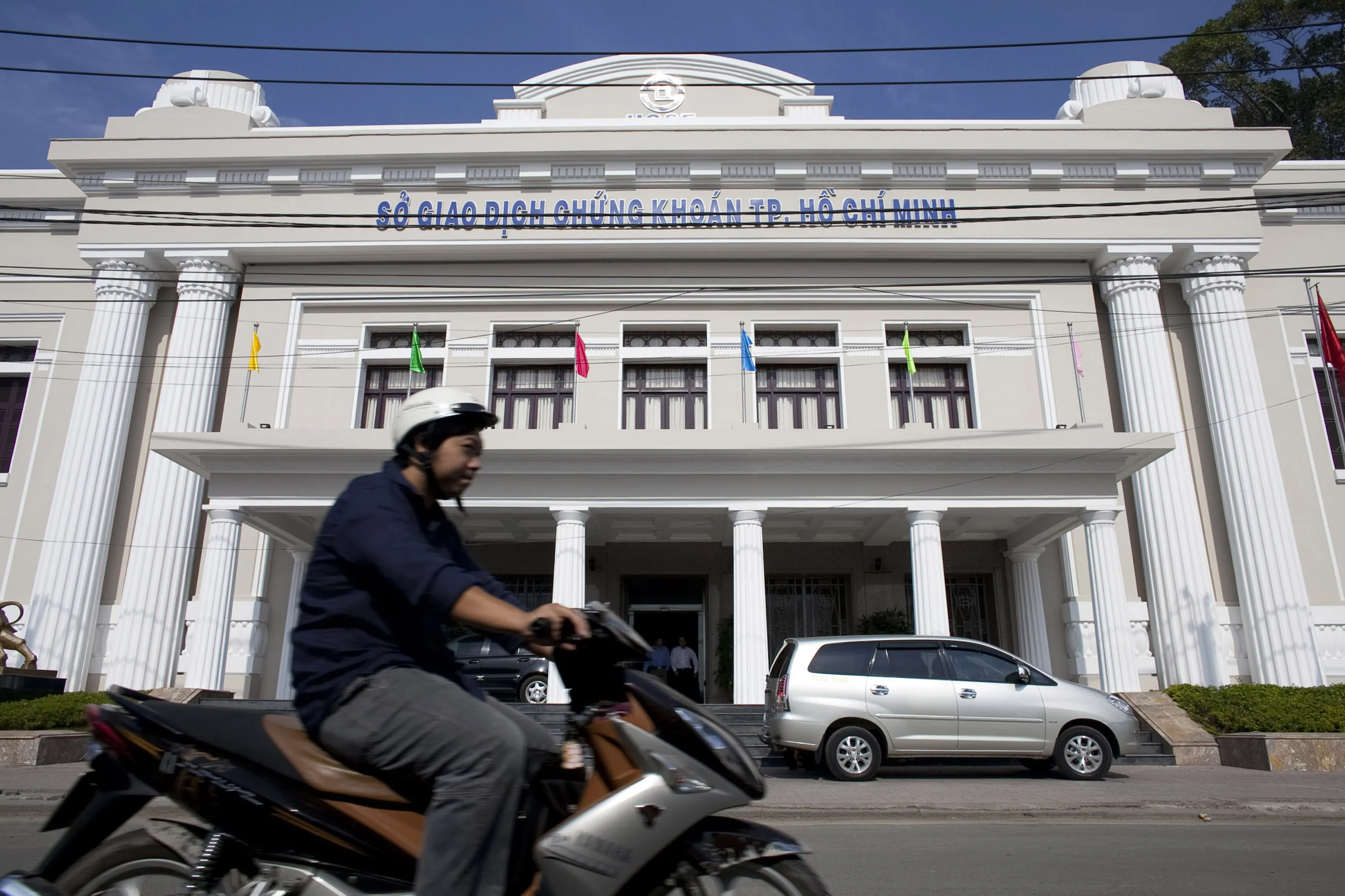 The Ho Chi Minh City Stock Exchange.