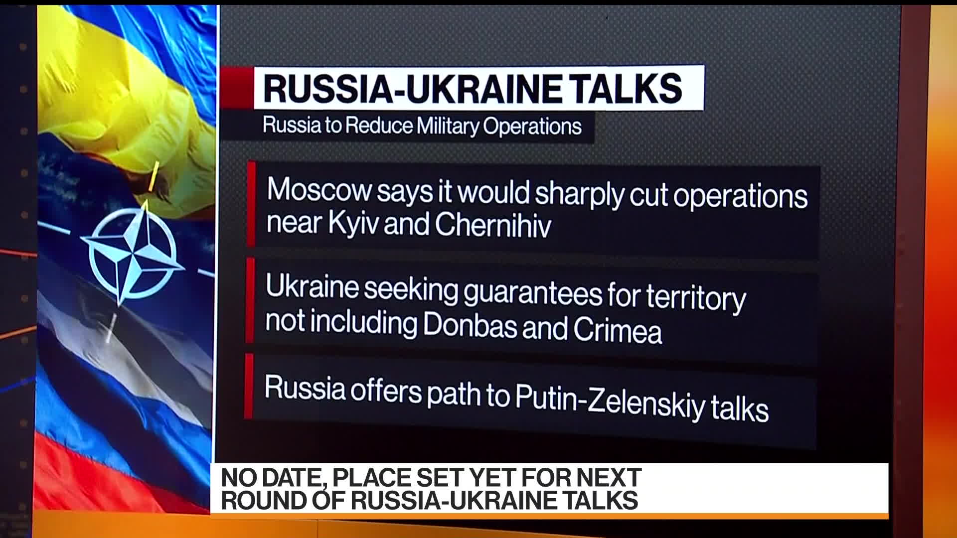 Watch Russia Says It s Reducing Operations In Ukraine Bloomberg