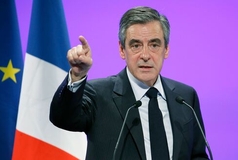 Francois Fillon on April 5.