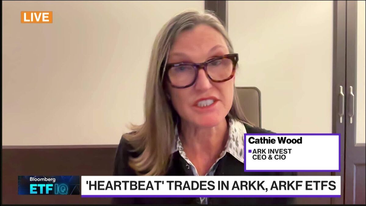Don't Know Who Is Behind 'Heartbeat' Trades: Cathie Wood