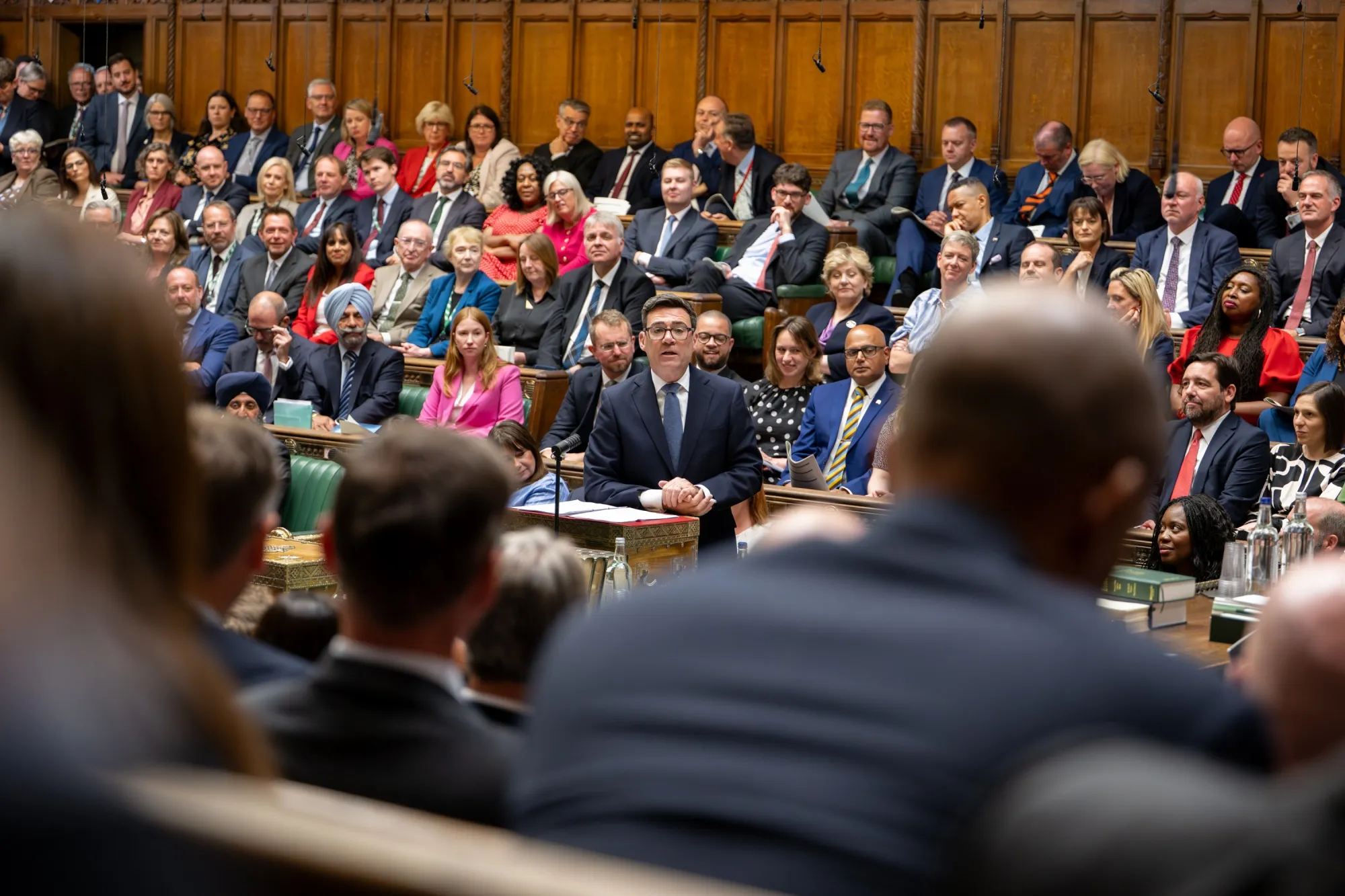 Burnham faces Badenoch at first PMQs as UK borrowing costs hit 18-year high; Labour MP warns 'vibes alone' not enough on defence