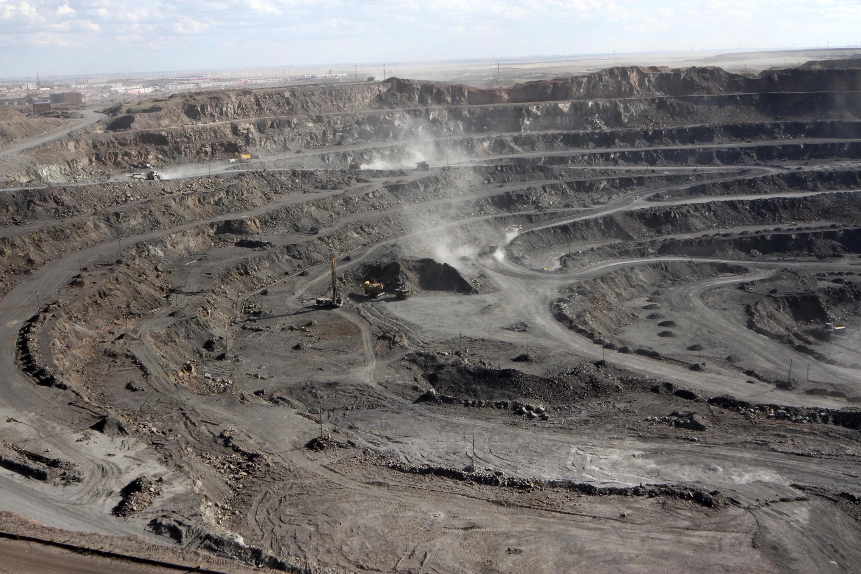 A rare earth mine&nbsp;in Baotou, Inner Mongolia, China.