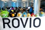 Angry Bird toys on display at the &nbsp;Rovio Entertainment Oyj&nbsp;headquarters in Espoo, Finland.&nbsp;