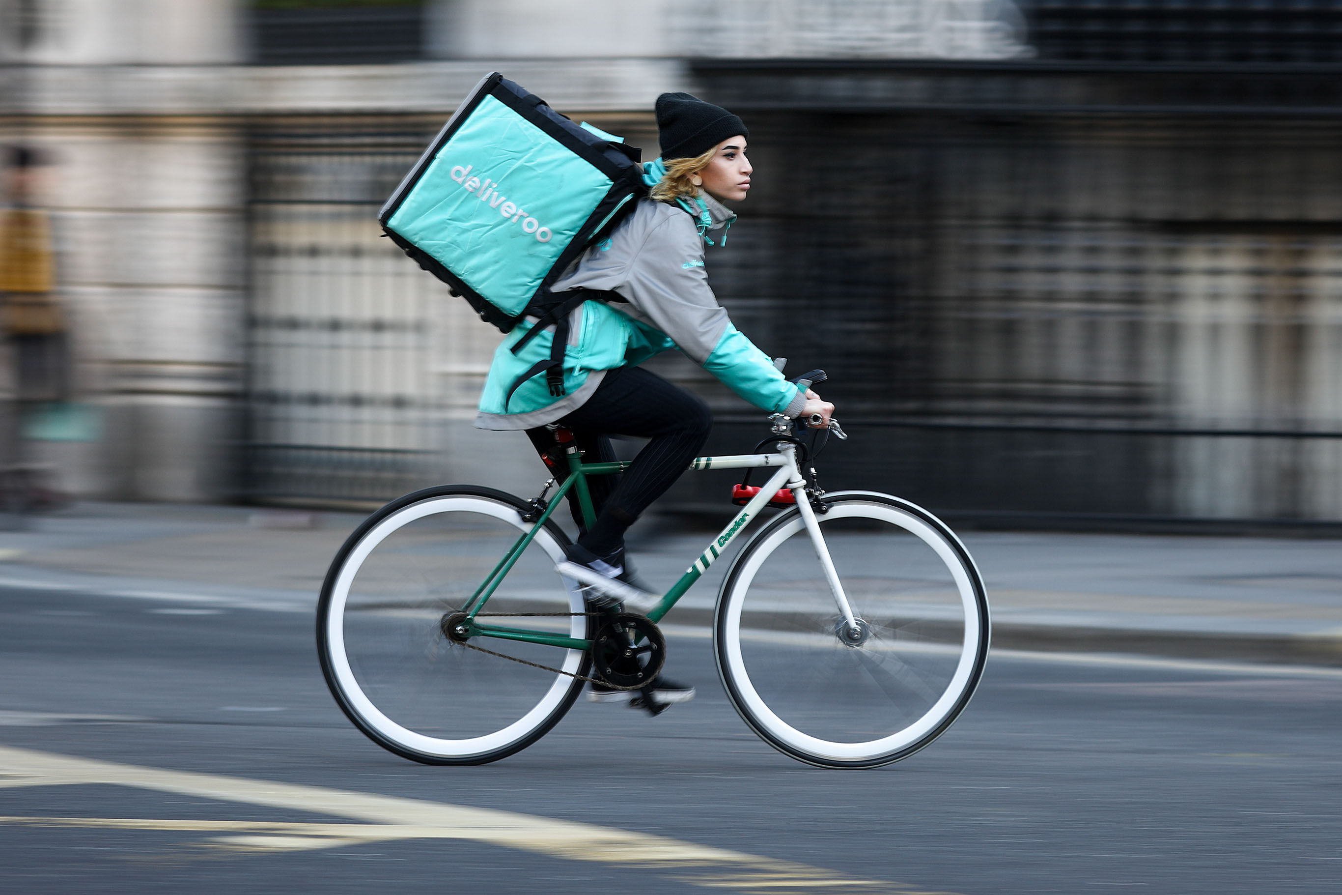 deliveroo bike delivery