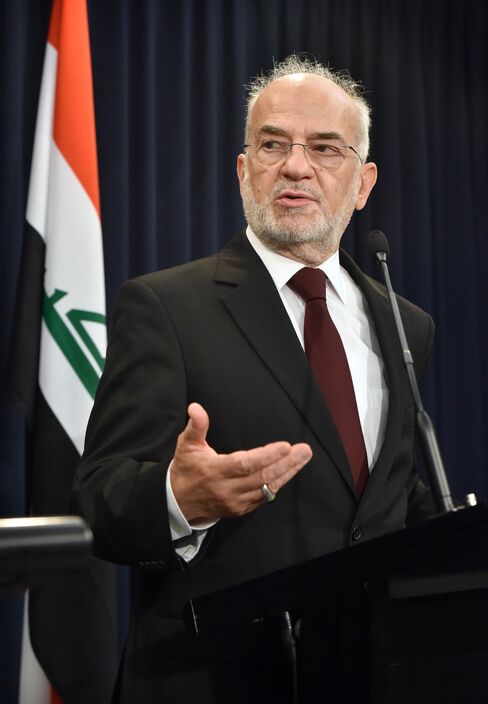 Iraq Foreign Minister Ibrahim Al-Jaafari.