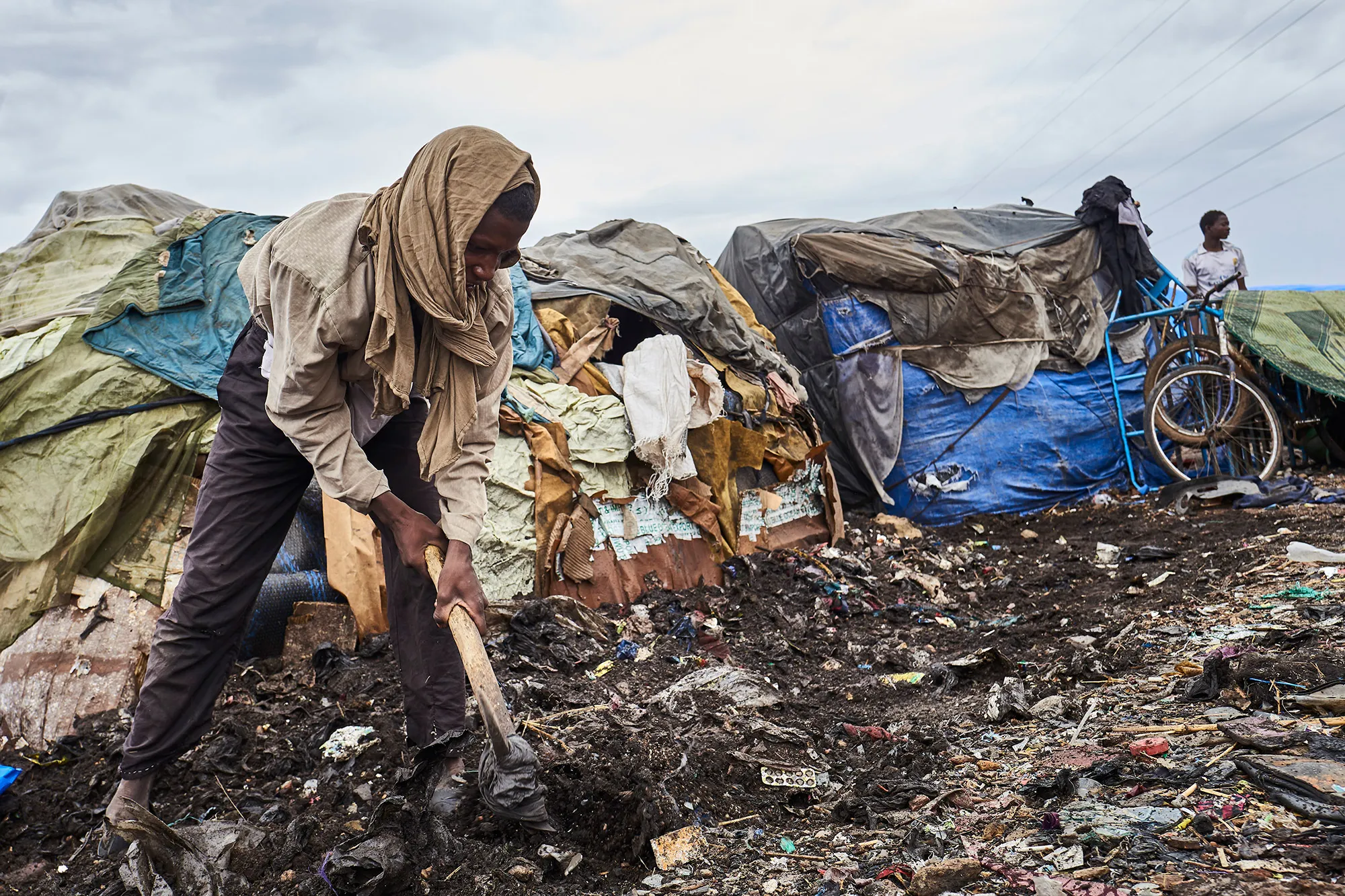 An Internally Displaced People's (IDP) camp in Faladie central Mali.&nbsp;