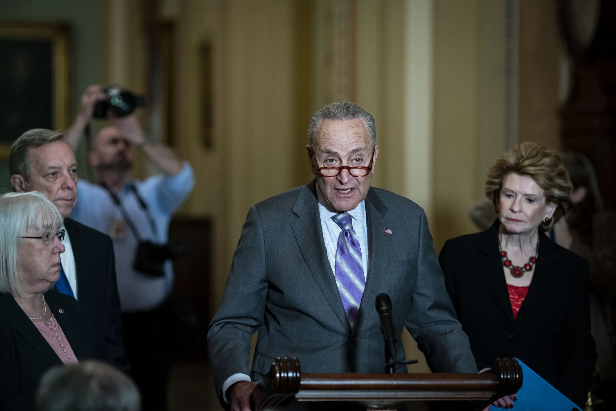 Senate Majority Leader Chuck Schumer