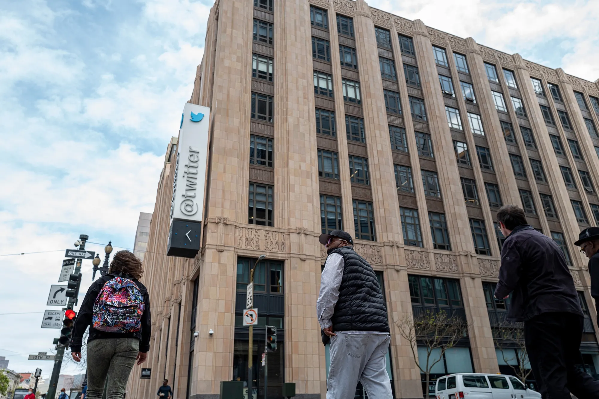 Twitter headquarters in San Francisco.