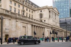 Bank of England Ahead Of Rate Decision 
