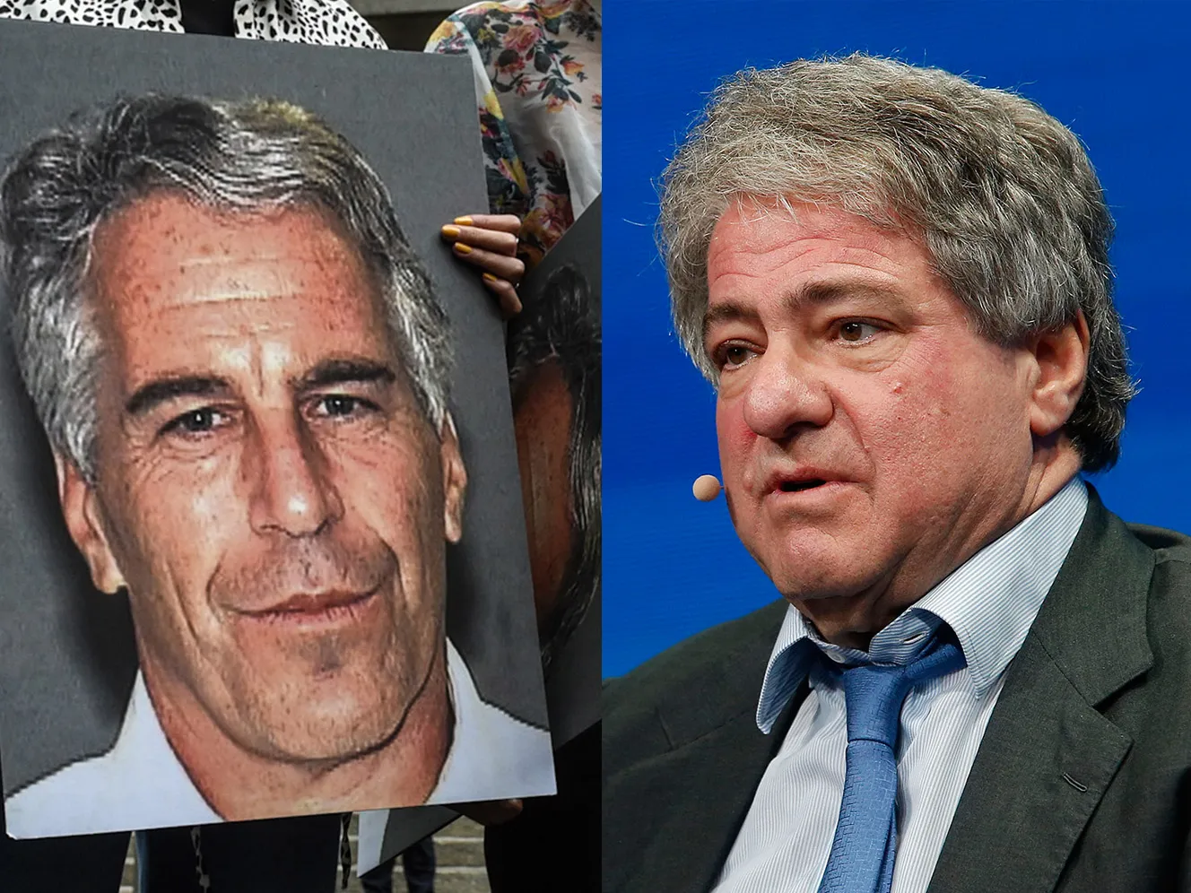 Jeffrey Epstein and Leon Black