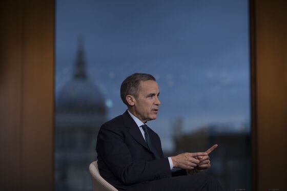 Carney Counts His Luck for Never Taking BOE Into Negative Rates