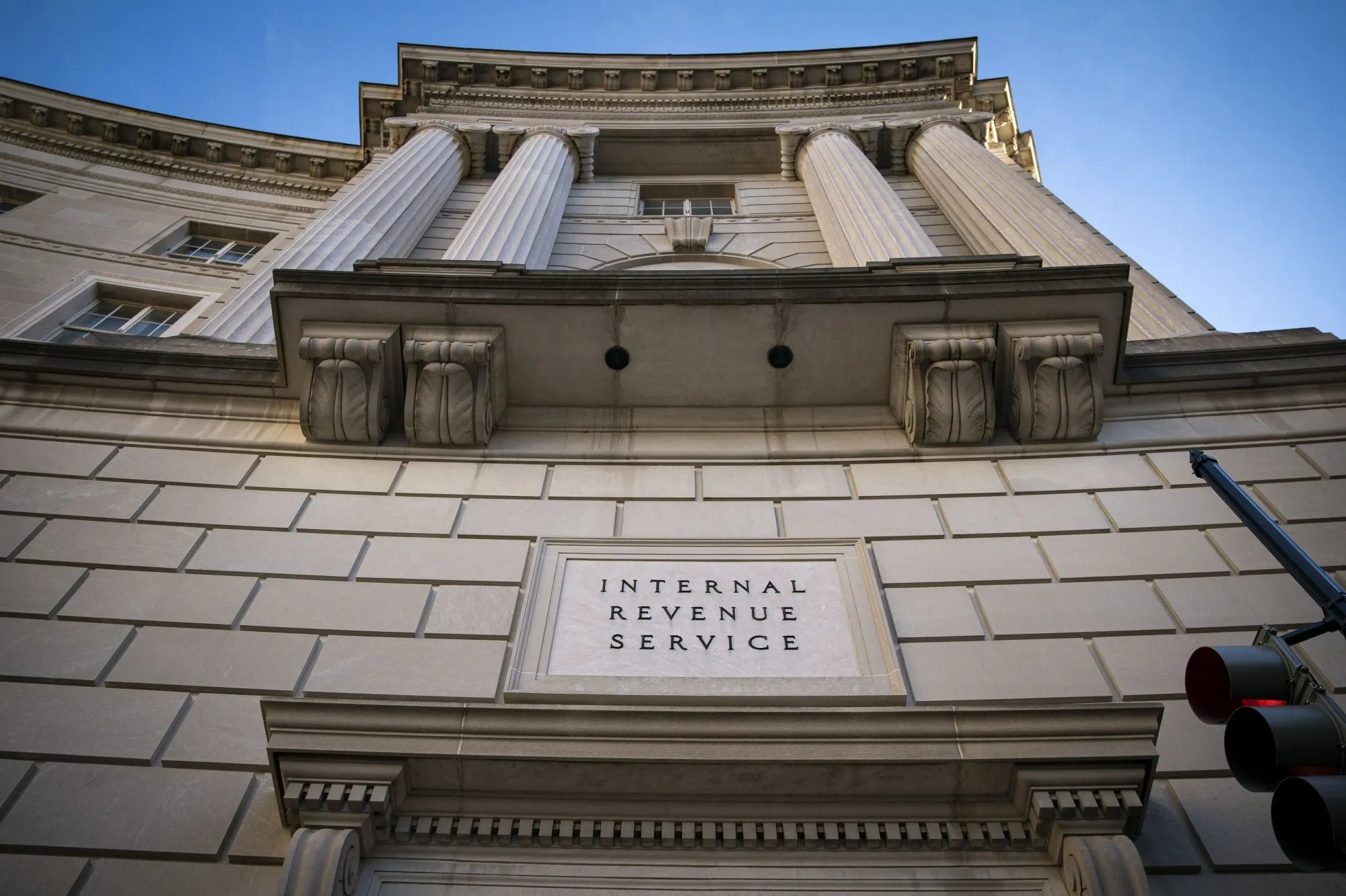 The Internal Revenue Service (IRS) headquarters in Washington, DC.