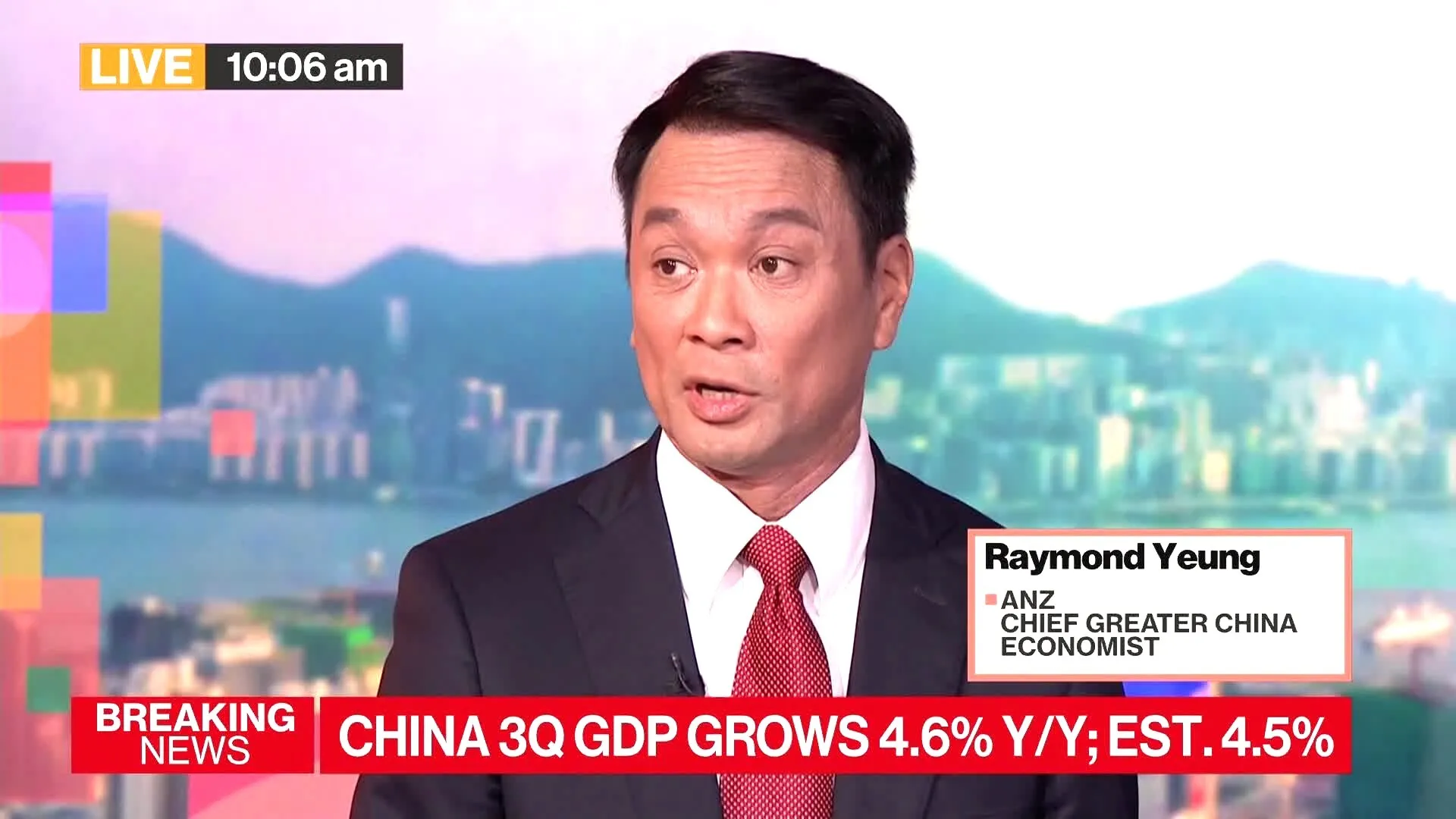 Watch China's GDP Growth Slows, Highlighting Stimulus Urgency - Bloomberg