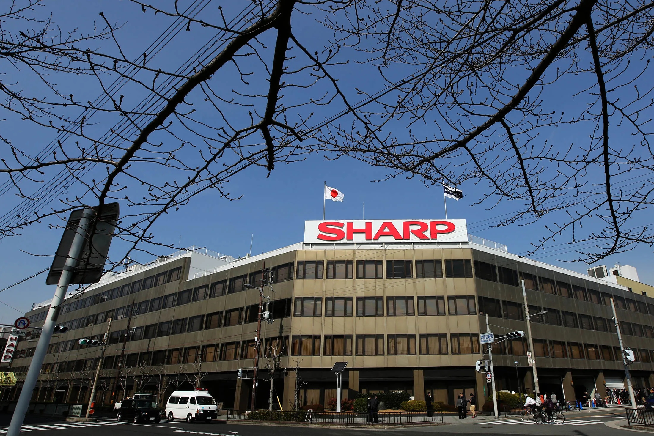 Sharp Corp. Headquarters As Foxconn Chairman Terry Gou Said To Plan Appeal On Deal