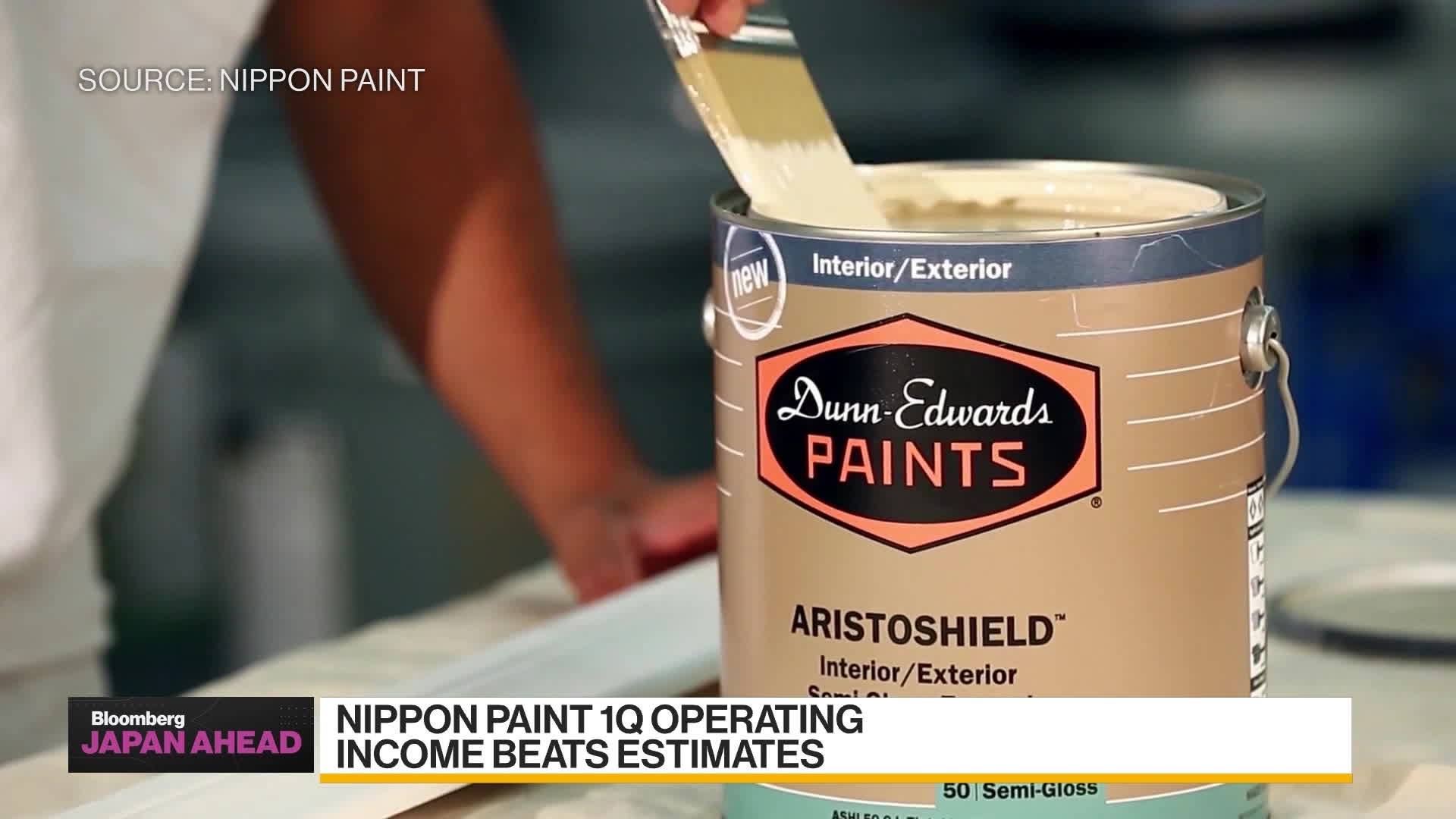 Watch Japan Ahead Nippon Paint CoPresident Bloomberg