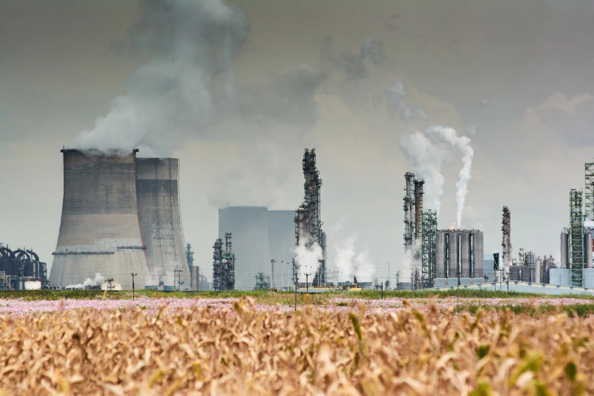 A coal-to-liquids plant in Mpumalanga, South Africa.
